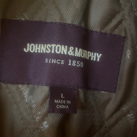 Johnston & Murphy Men’s Coat Size Large - Picture 16 of 16